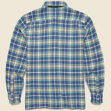 Surf Flannel - Landing Point Plaid - Faherty - STAG Provisions - Tops - L/S Woven - Plaid