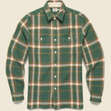 Surf Flannel - Cedar Valley Plaid - Faherty - STAG Provisions - Tops - L/S Woven - Plaid