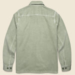 Jersey Shirt Jacket - Surplus Olive - Faherty - STAG Provisions - Outerwear - Shirt Jacket