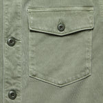 Jersey Shirt Jacket - Surplus Olive - Faherty - STAG Provisions - Outerwear - Shirt Jacket