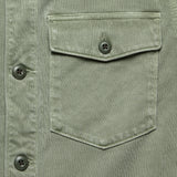 Jersey Shirt Jacket - Surplus Olive - Faherty - STAG Provisions - Outerwear - Shirt Jacket