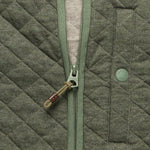 Epic Quilted Fleece Vest - Olive Melange - Faherty - STAG Provisions - Outerwear - Vest