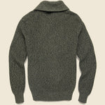 Marled Cotton Cardigan - Olive Peak Marl - Faherty - STAG Provisions - Tops - Sweater