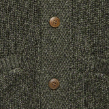 Marled Cotton Cardigan - Olive Peak Marl - Faherty - STAG Provisions - Tops - Sweater