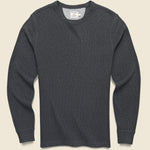 Thermal Surplus Crew - Ash Heather - Faherty - STAG Provisions - Tops - L/S Knit
