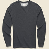 Thermal Surplus Crew - Ash Heather - Faherty - STAG Provisions - Tops - L/S Knit