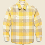 The Surf Flannel - Oak View Plaid - Faherty - STAG Provisions - Tops - L/S Woven - Plaid