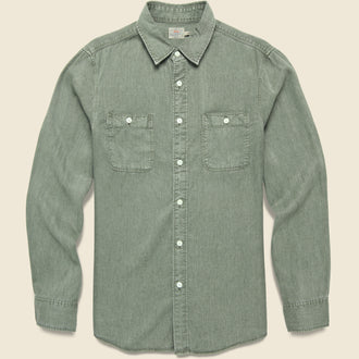 Chambray Workshirt - Desert Olive