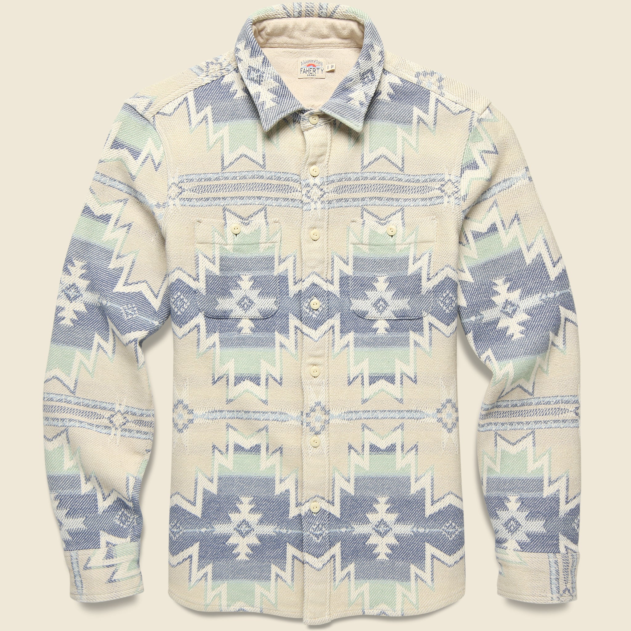DGF Surf Flannel - Spring Star Nation - Faherty - STAG Provisions - Tops - L/S Woven - Other Pattern