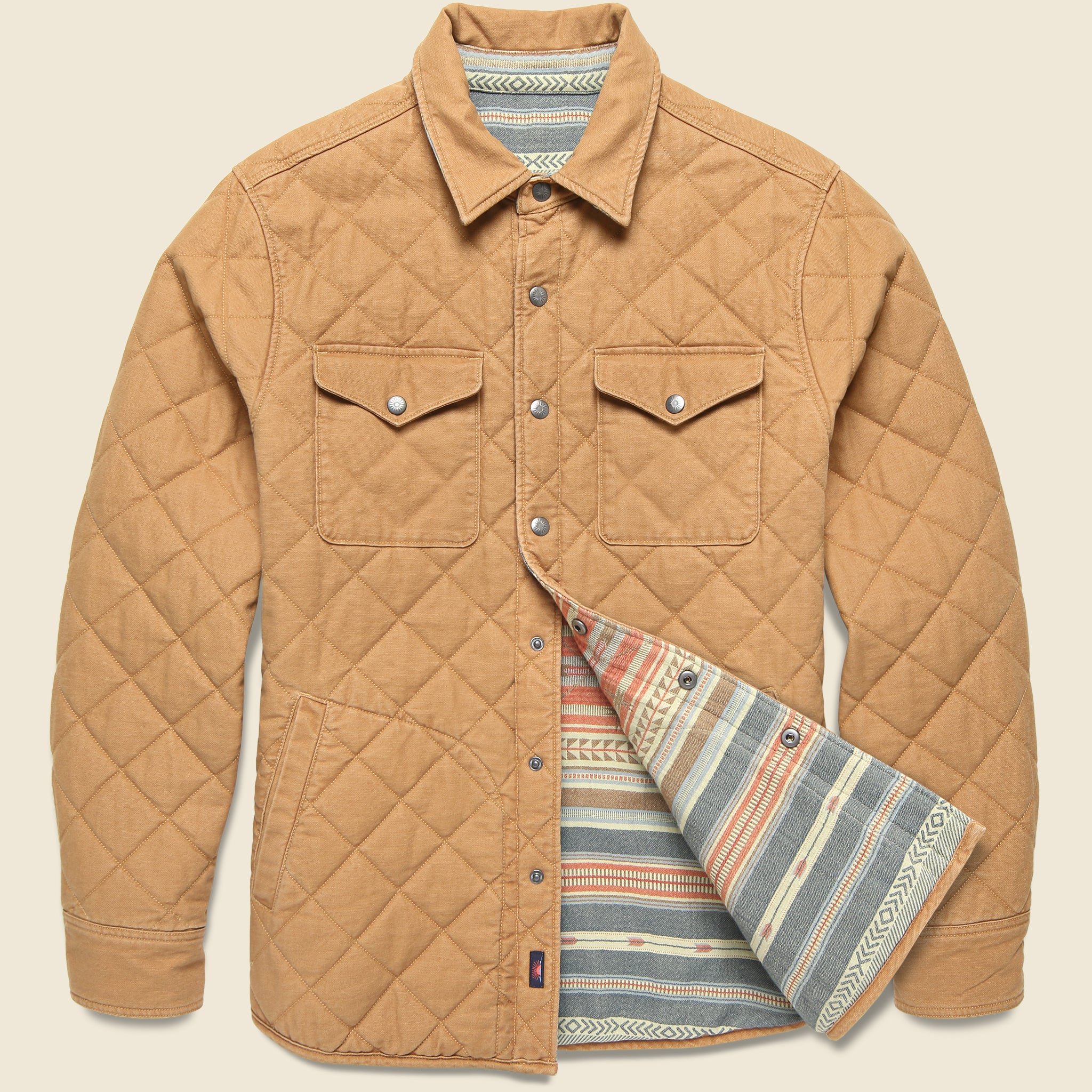 
                          Reversible Bondi Jacket - Palm - Faherty - STAG Provisions - Outerwear - Coat / Jacket
                        