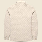 Epic Quilted Fleece CPO - Oatmeal - Faherty - STAG Provisions - Outerwear - Shirt Jacket