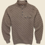 Epic Quilted Fleece Pullover - Mountain Branch - Faherty - STAG Provisions - Tops - Fleece / Sweatshirt