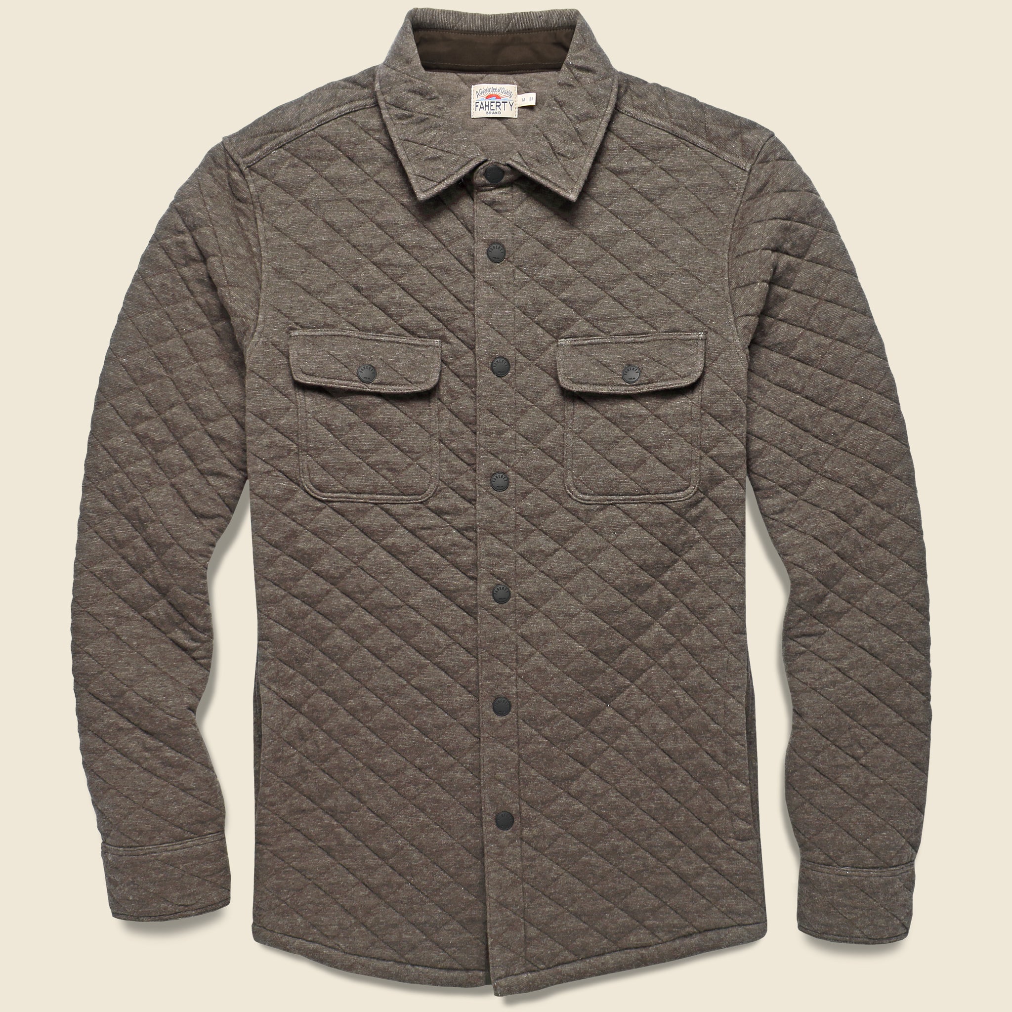 Epic Quilted Fleece CPO - Mountain Branch - Faherty - STAG Provisions - Outerwear - Shirt Jacket