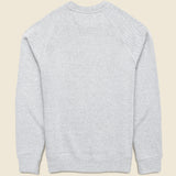 Legend Sweater Crew - Light Grey - Faherty - STAG Provisions - Tops - Fleece / Sweatshirt