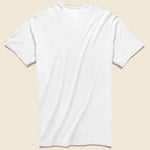 Garment Dyed Pocket Tee - White - Faherty - STAG Provisions - Tops - S/S Tee