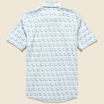 Movement Shirt - Ivory Endless Peaks - Faherty - STAG Provisions - Tops - S/S Woven - Other Pattern