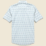Movement Shirt - Ivory Endless Peaks - Faherty - STAG Provisions - Tops - S/S Woven - Other Pattern