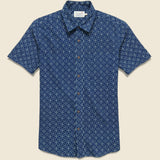 Tropical Cotton Shirt - Moonlight Batik - Faherty - STAG Provisions - Tops - S/S Woven - Other Pattern