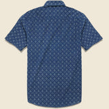 Tropical Cotton Shirt - Moonlight Batik - Faherty - STAG Provisions - Tops - S/S Woven - Other Pattern