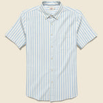 Breeze Shirt - Sky Shell Stripe - Faherty - STAG Provisions - Tops - S/S Woven - Stripe