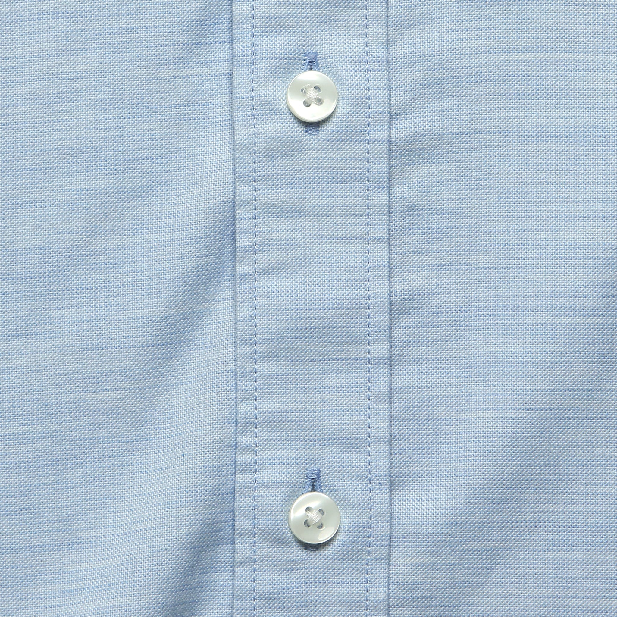 
                          Short Sleeve Supima Oxford Shirt - Blue Heather - Faherty - STAG Provisions - Tops - S/S Woven - Solid
                        