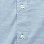 Short Sleeve Supima Oxford Shirt - Blue Heather - Faherty - STAG Provisions - Tops - S/S Woven - Solid