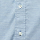Short Sleeve Supima Oxford Shirt - Blue Heather - Faherty - STAG Provisions - Tops - S/S Woven - Solid
