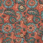 Breeze Shirt - Rose Turquoise Blossom - Faherty - STAG Provisions - Tops - S/S Woven - Floral