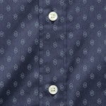 Movement Shirt - Navy Dusk Diamond Print - Faherty - STAG Provisions - Tops - S/S Woven - Other Pattern