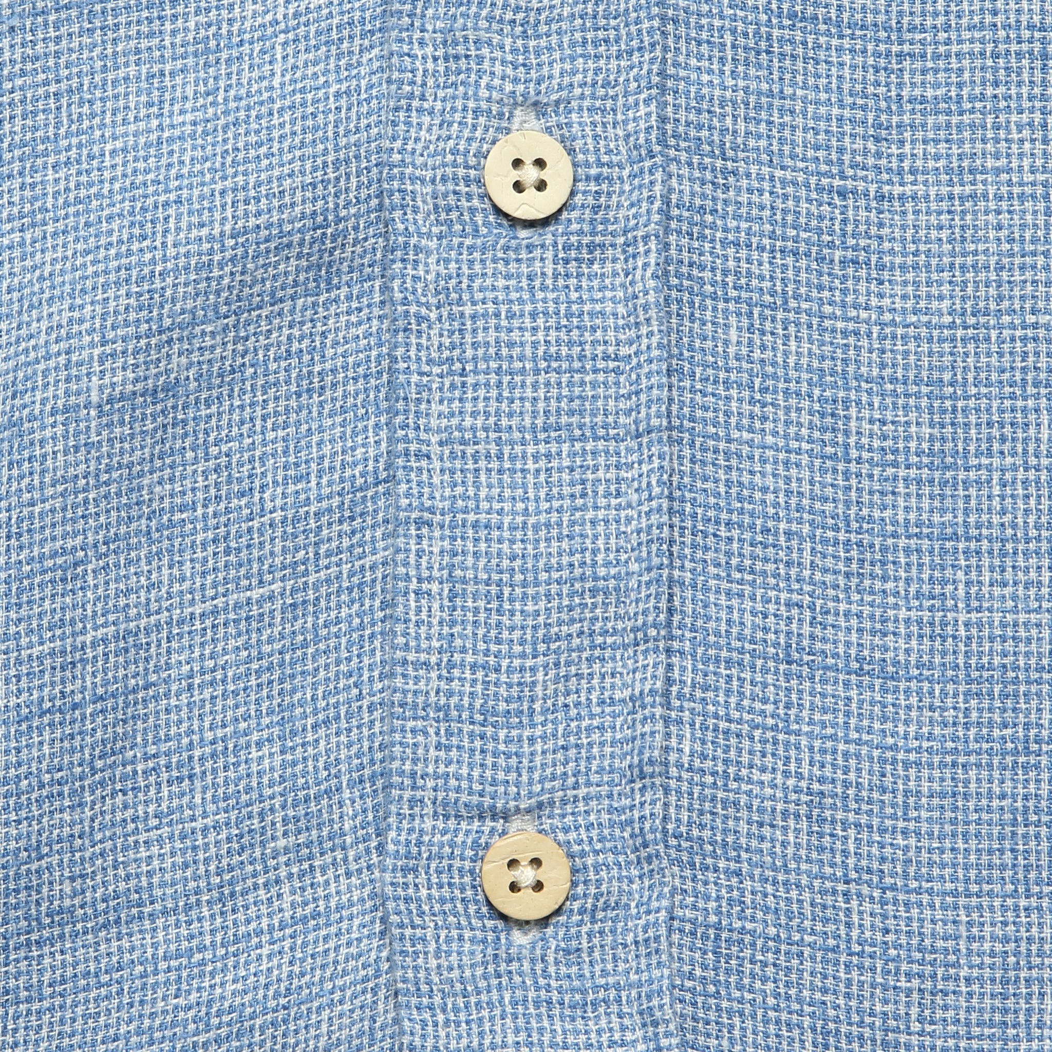 
                          Palma Linen Shirt - Blue Basketweave - Faherty - STAG Provisions - Tops - S/S Woven - Solid
                        
