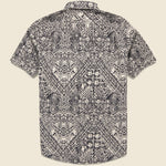 Breeze Shirt - Black Kaula - Faherty - STAG Provisions - Tops - S/S Woven - Other Pattern