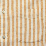 Palma Linen Shirt - Ivory Stripe - Faherty - STAG Provisions - Tops - S/S Woven - Stripe