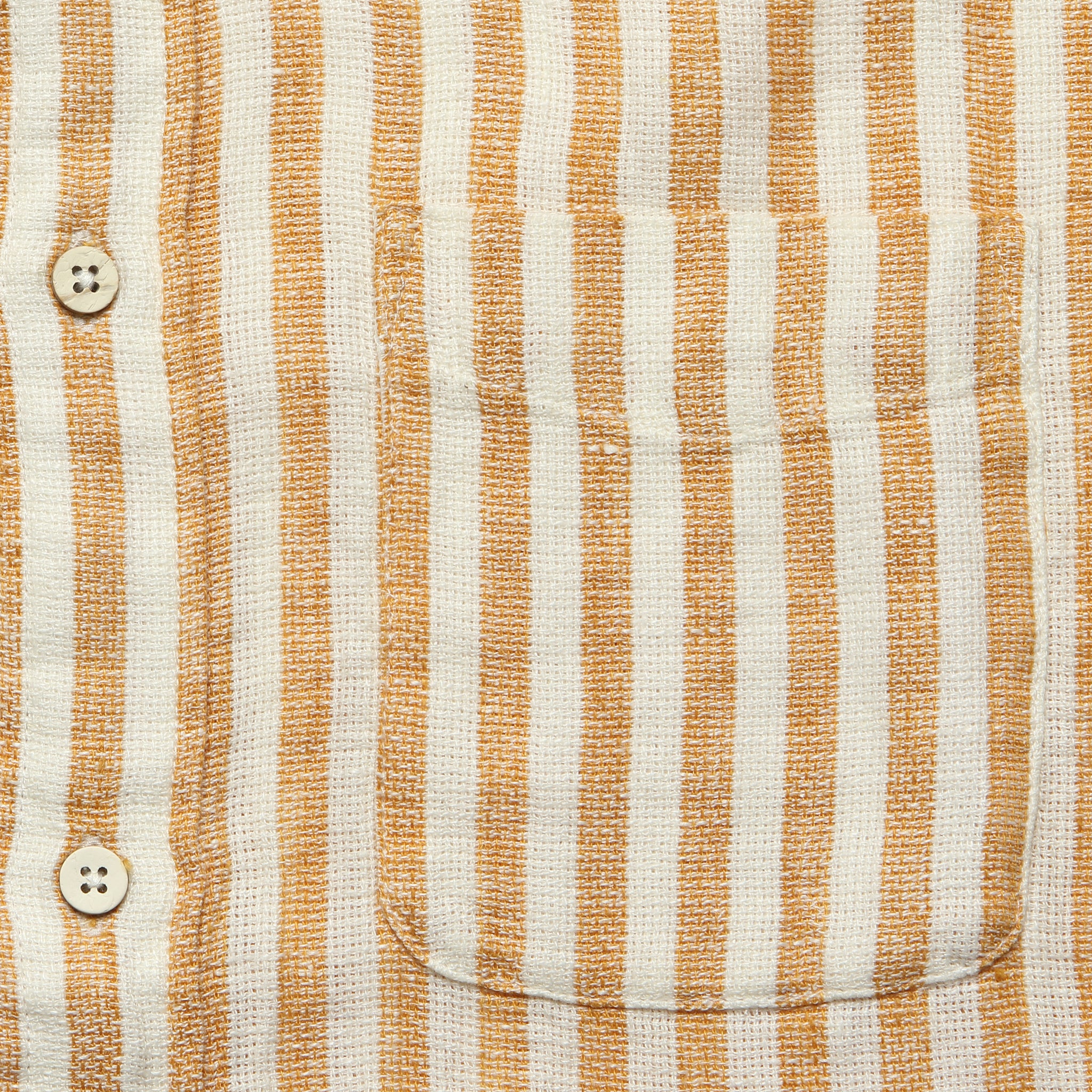 Palma Linen Shirt - Ivory Stripe - Faherty - STAG Provisions - Tops - S/S Woven - Stripe