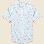Breeze Shirt - Clear Waters Blossom - Faherty - STAG Provisions - Tops - S/S Woven - Floral