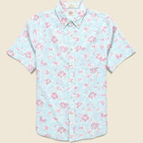 Breeze Shirt - Clear Waters Blossom - Faherty - STAG Provisions - Tops - S/S Woven - Floral