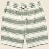 8" Whitewater Sweatshorts - Shell Point Stripe - Faherty - STAG Provisions - Shorts - Lounge