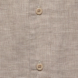 Laguna Camp Shirt - Khaki Pincheck - Faherty - STAG Provisions - Tops - S/S Woven - Other Pattern
