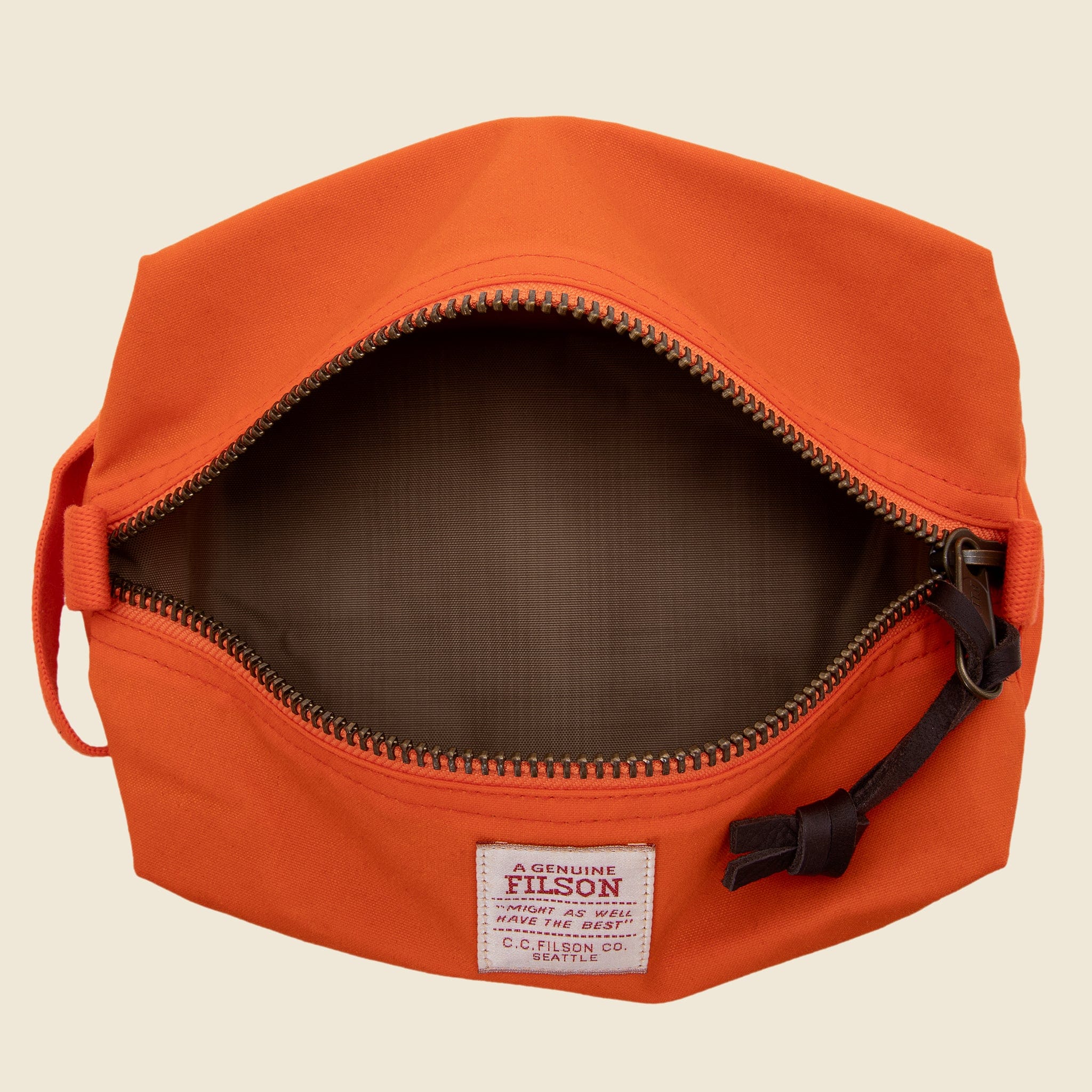 Tin Cloth Travel Kit - Flame - Filson - STAG Provisions - Accessories - Bags / Luggage