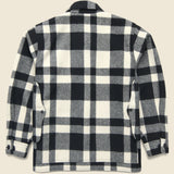 Mackinaw Wool Cruiser Jacket - Natural/Black Heritage Plaid - Filson - STAG Provisions - Outerwear - Coat / Jacket