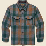 Mackinaw Wool Shirt Jacket - Green - Filson - STAG Provisions - Outerwear - Coat / Jacket
