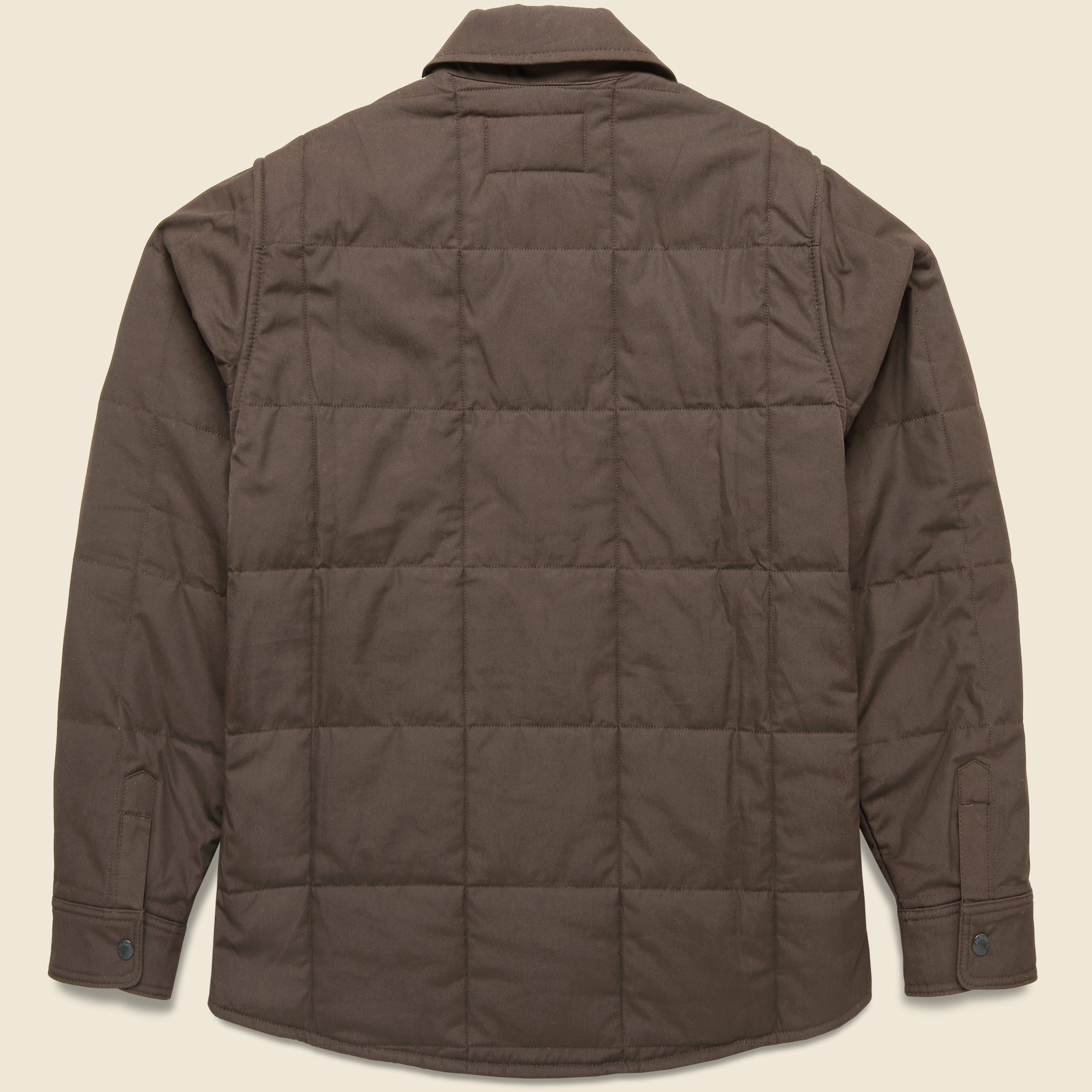 Cover Cloth Quilted Shirt Jacket - Slate Black - Filson - STAG Provisions - Outerwear - Shirt Jacket