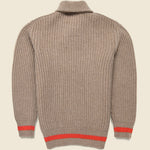 Bristol Shawl Neck Sweater - Oatmeal - Filson - STAG Provisions - Tops - Sweater
