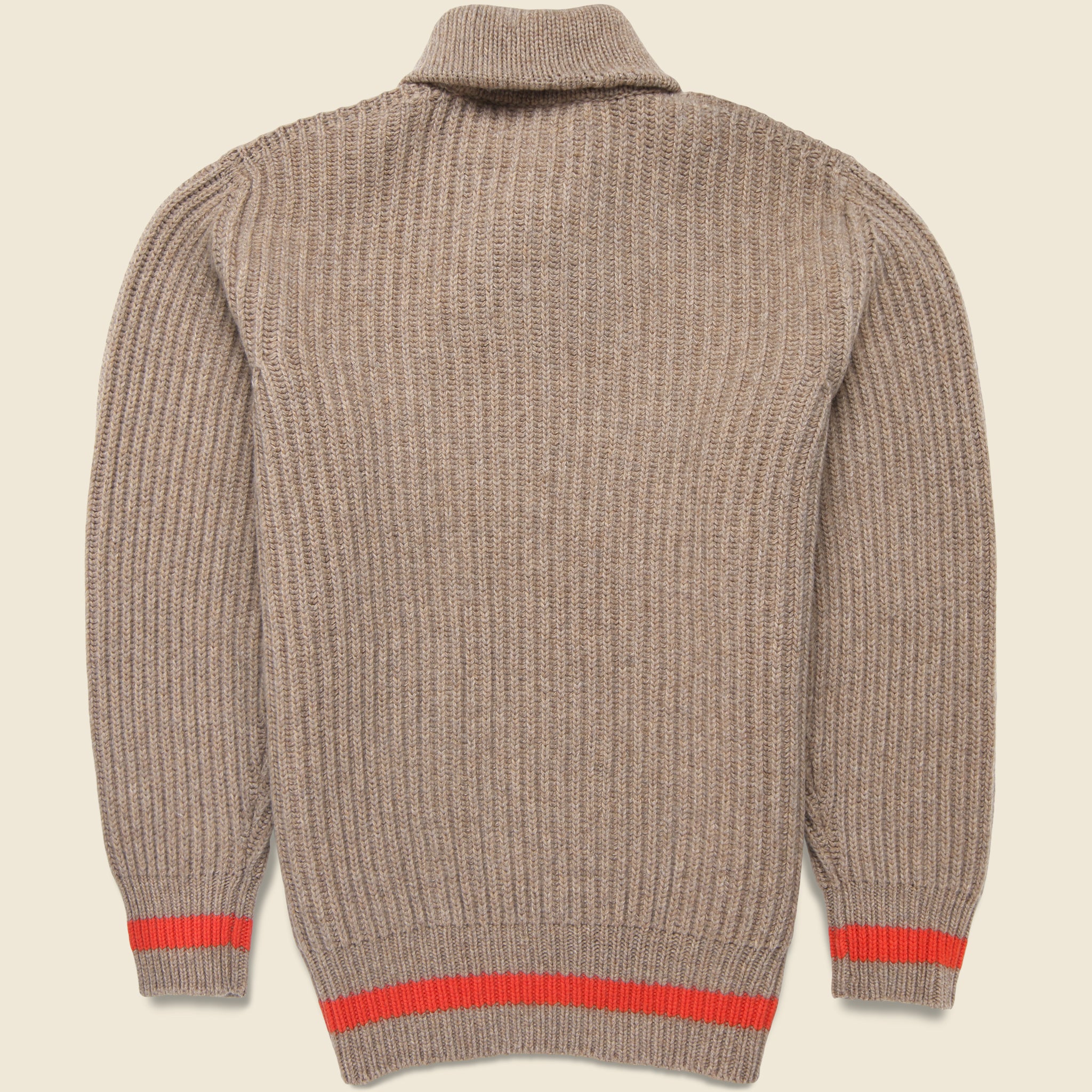Bristol Shawl Neck Sweater - Oatmeal - Filson - STAG Provisions - Tops - Sweater