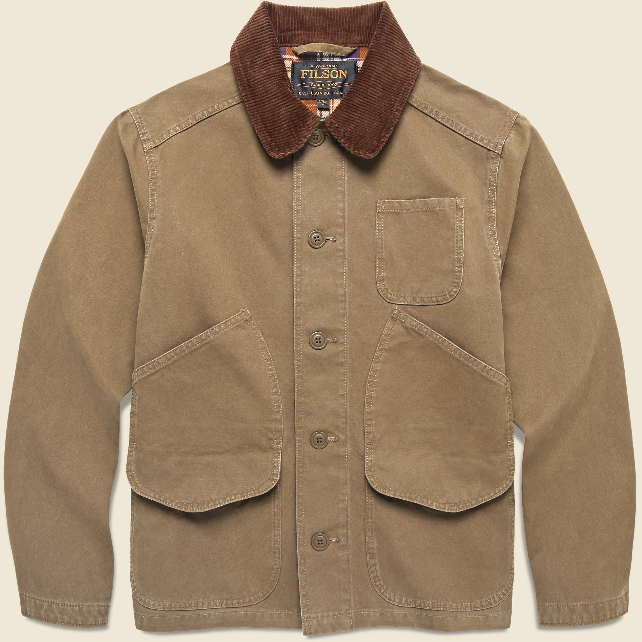 Canvas Outfitter Jacket - Kangaroo