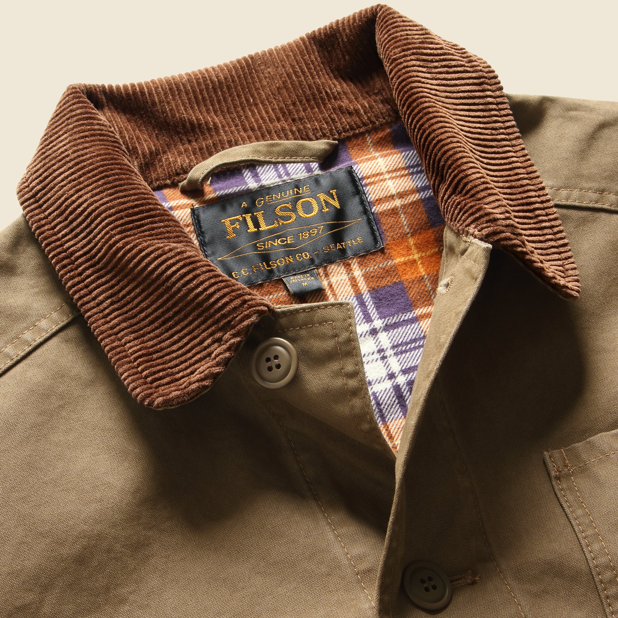 
                          Canvas Outfitter Jacket - Kangaroo
                        