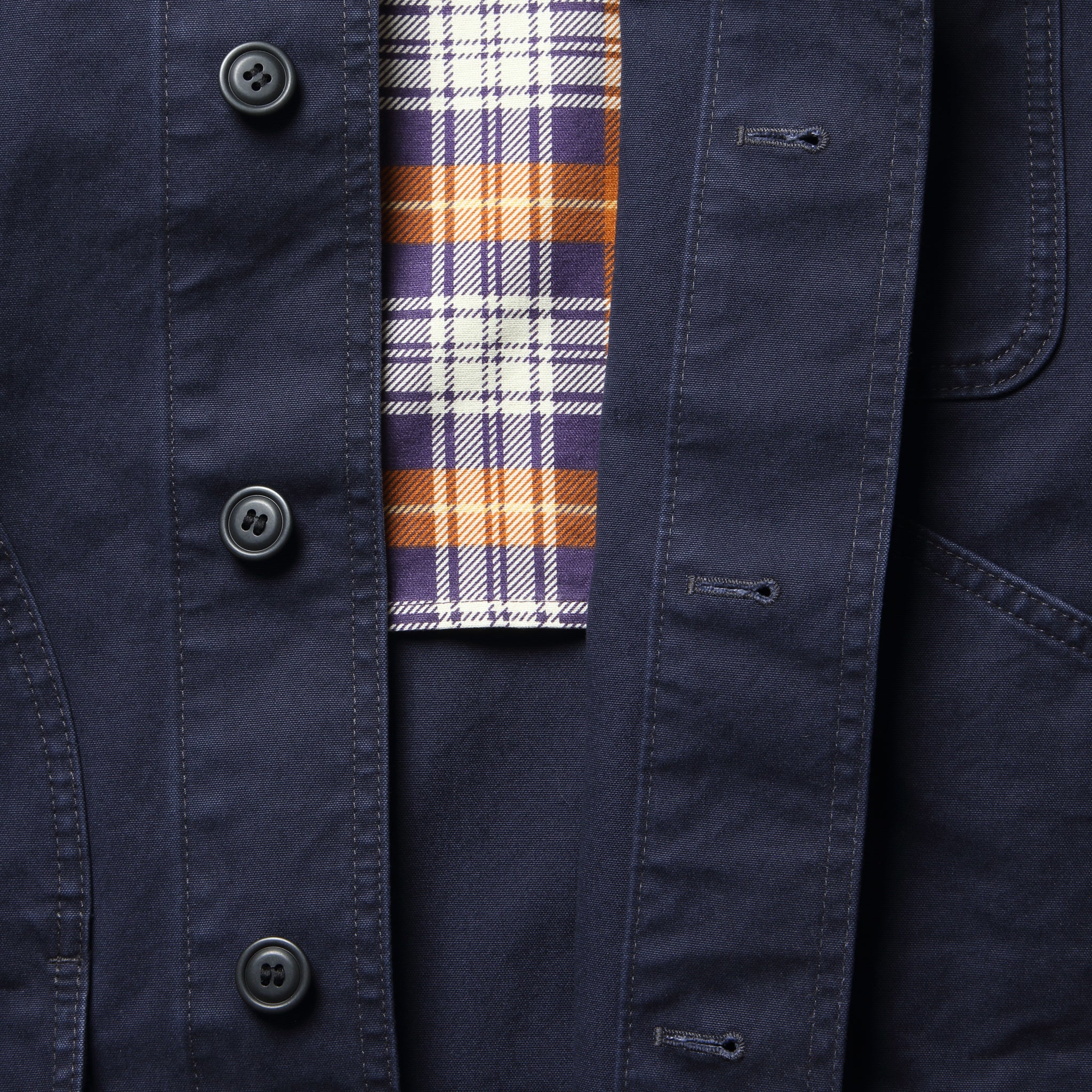 
                          Canvas Outfitter Jacket - Blue Mussel
                        