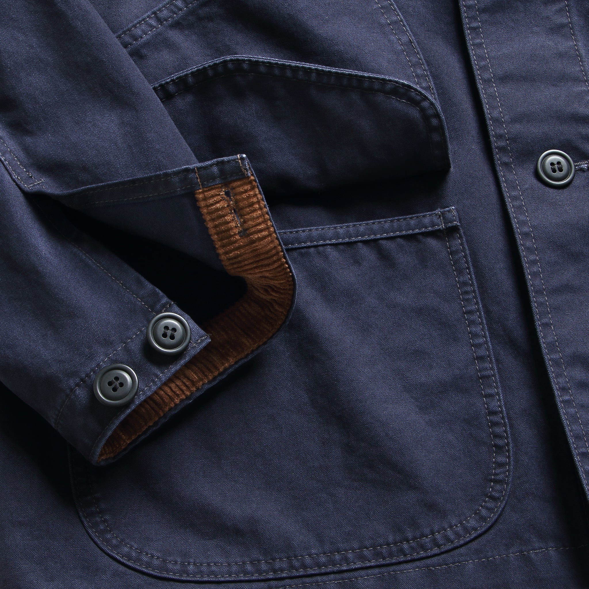 
                          Canvas Outfitter Jacket - Blue Mussel
                        