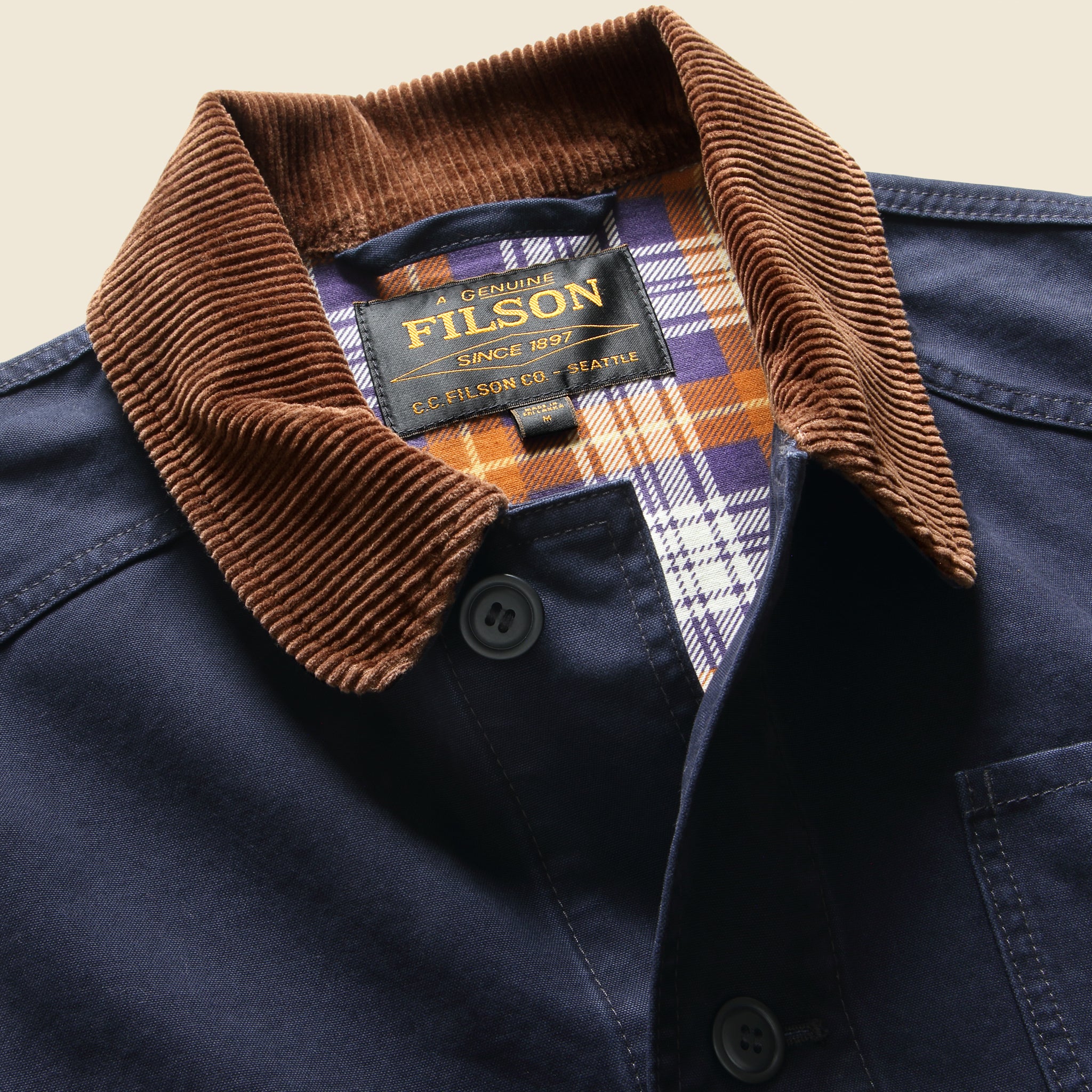 
                          Canvas Outfitter Jacket - Blue Mussel
                        