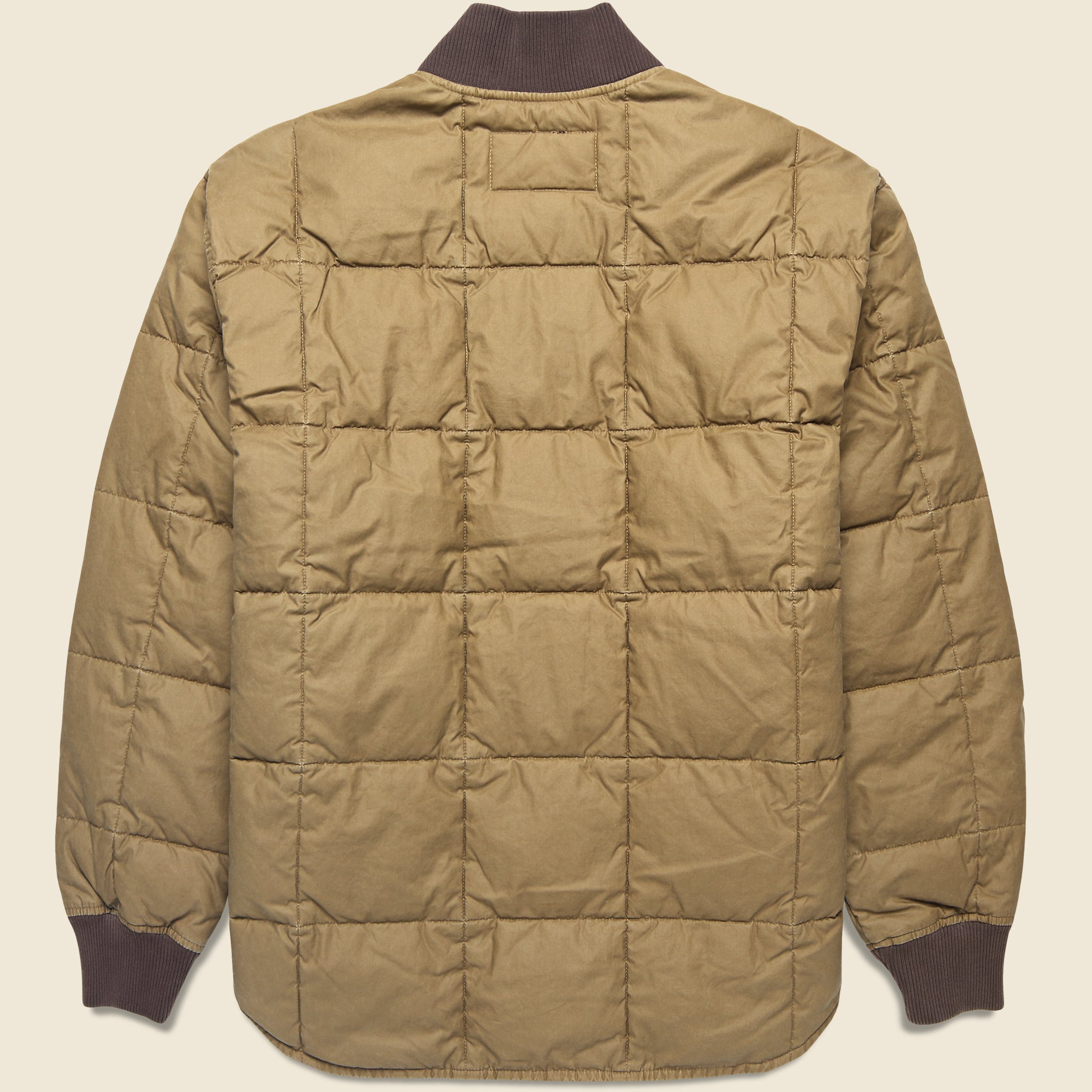 
                          Heritage Cotton Down Jacket - Light Brown
                        