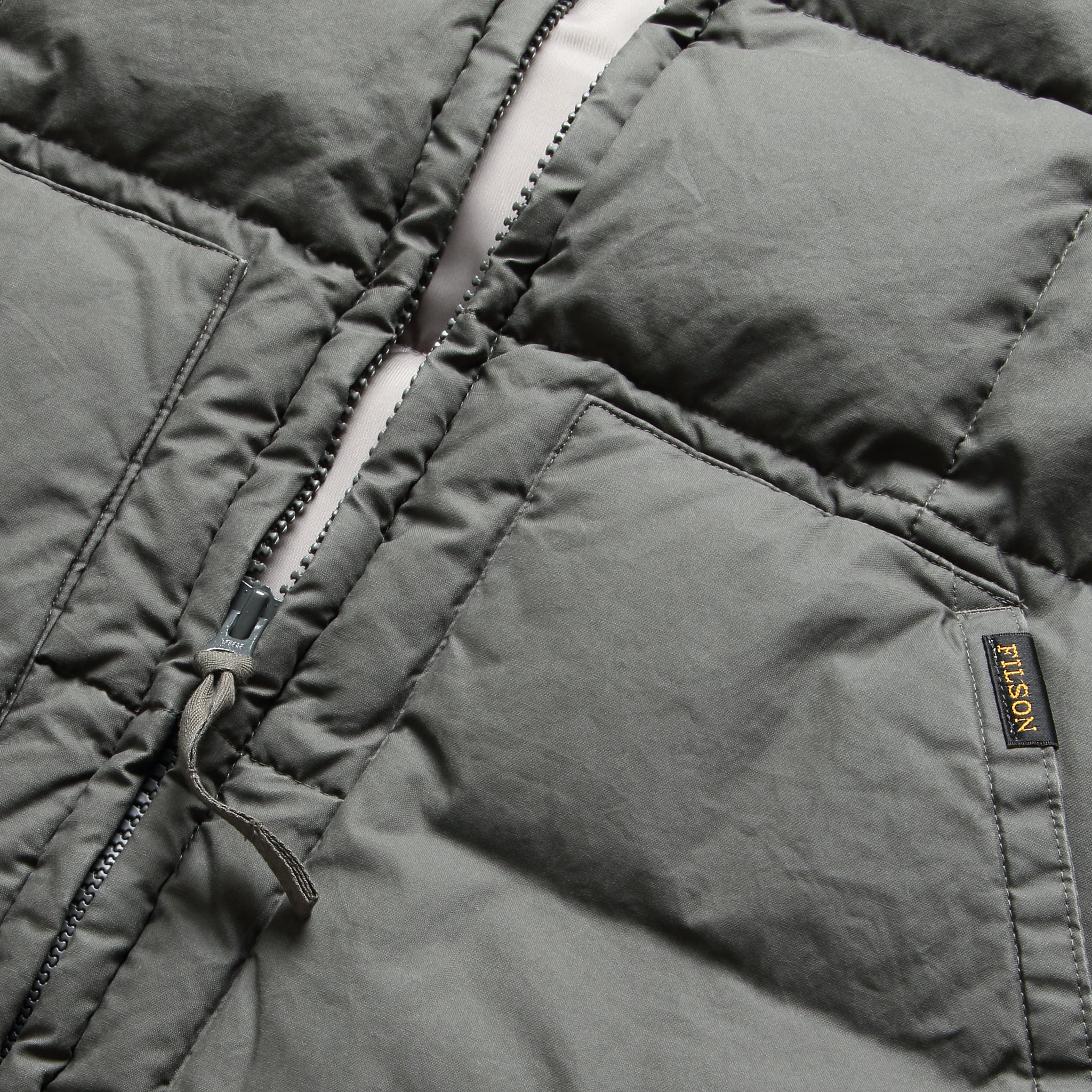 
                          Heritage Cotton Down Vest - Beluga
                        